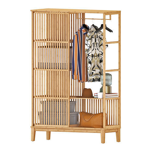 Nordkisa  Open wardrobe 02 3D model