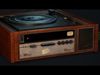 Old Turntable Record Player - PBR Model Low-poly 3D model_1