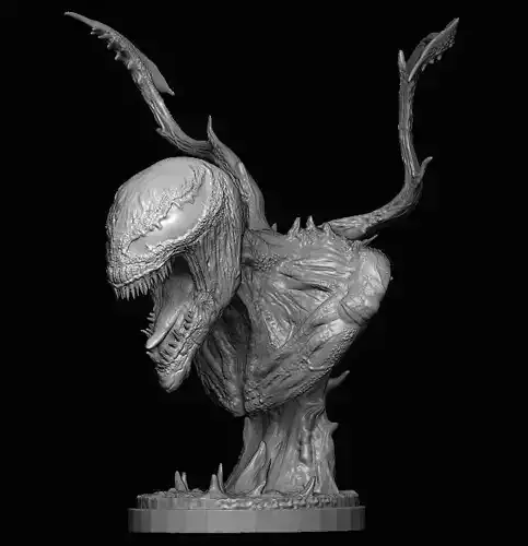 carnage head bust venom