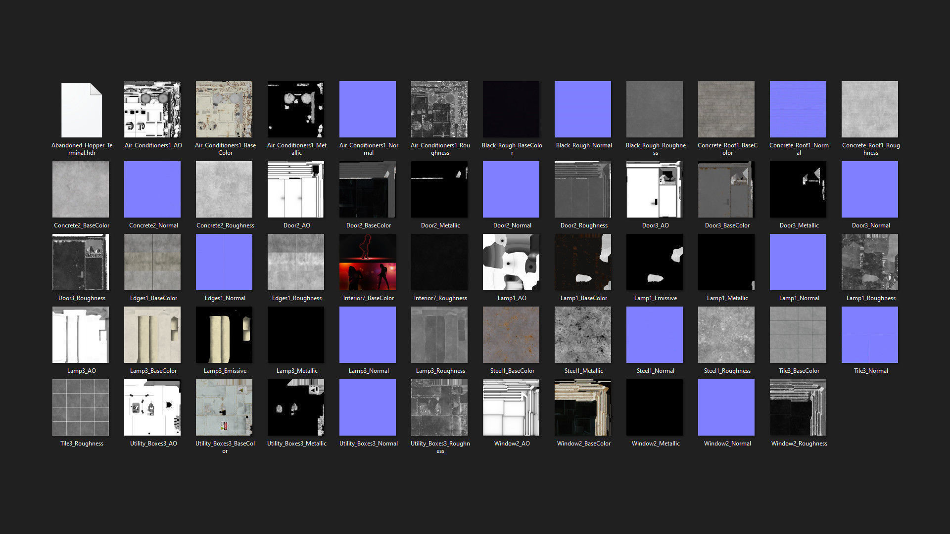 Building 16 Low-poly 3D model_11