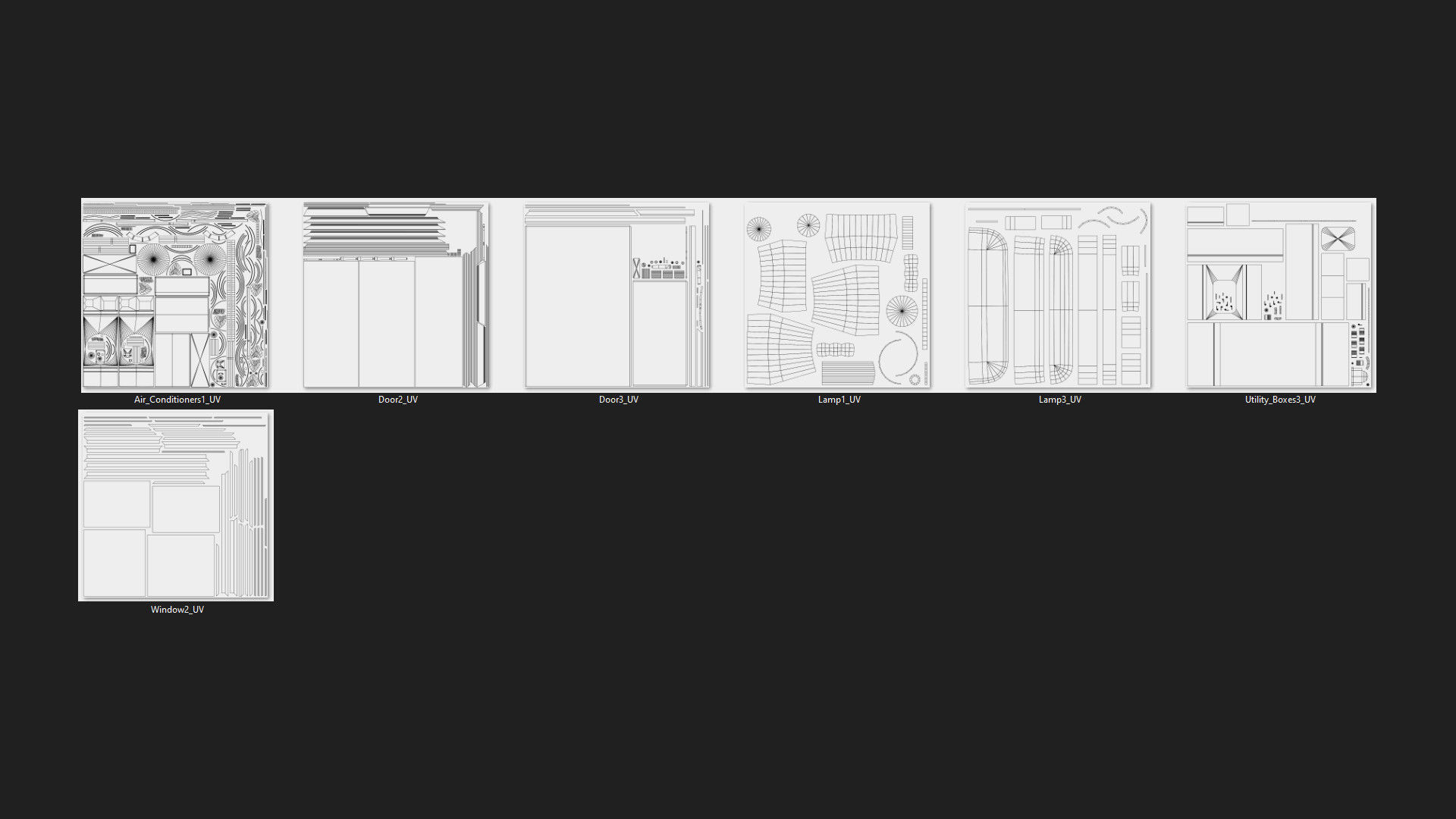 Building 16 Low-poly 3D model_10