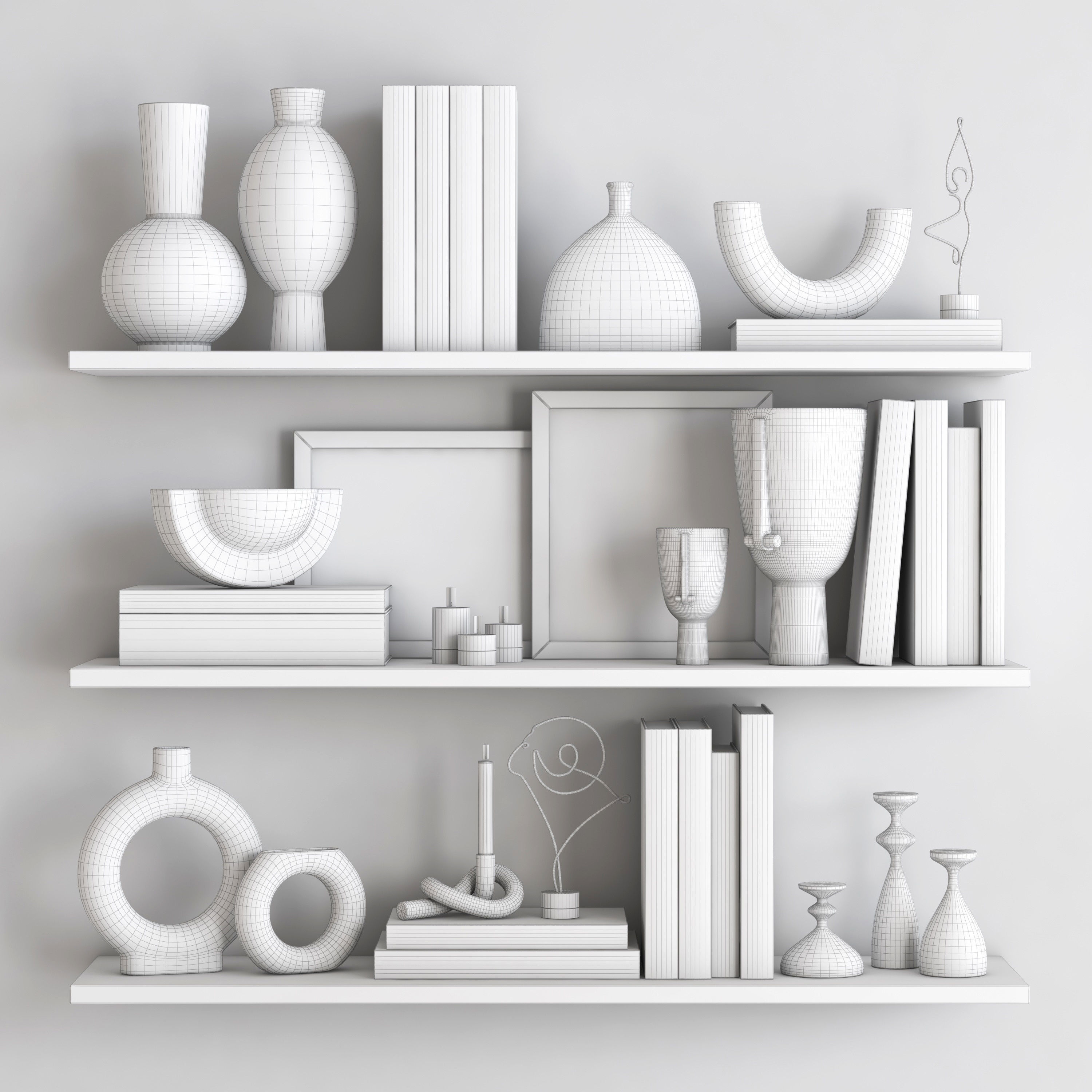 decorative set-01 3D model_5