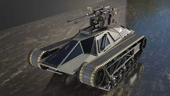 Ripsaw EV2 Tank from movie Fast7 and GI Joe