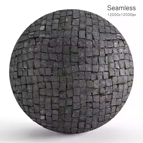 Seamless old paving material - 12k Texture