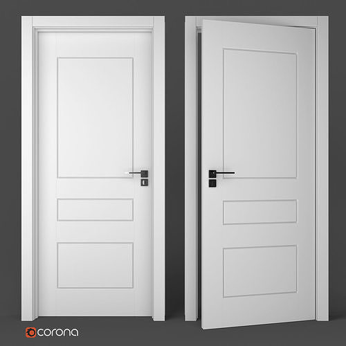 Interior doors CORTES SALSA 3D model