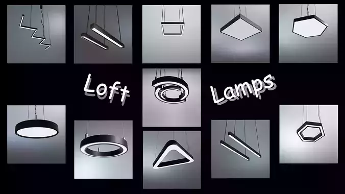 Eleven Loft lamps