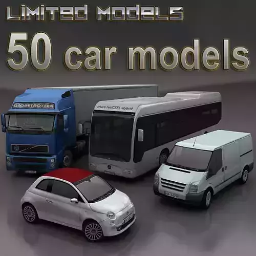 50 cars models