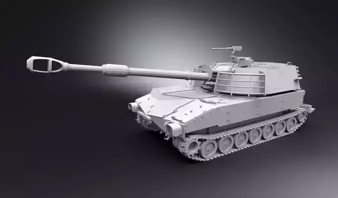 M109 Paladin Scale model