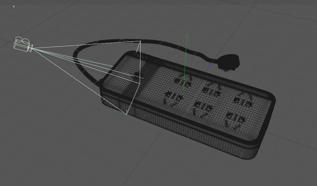 Socket Power strip Electronic appliances Power outlet 3D model_4