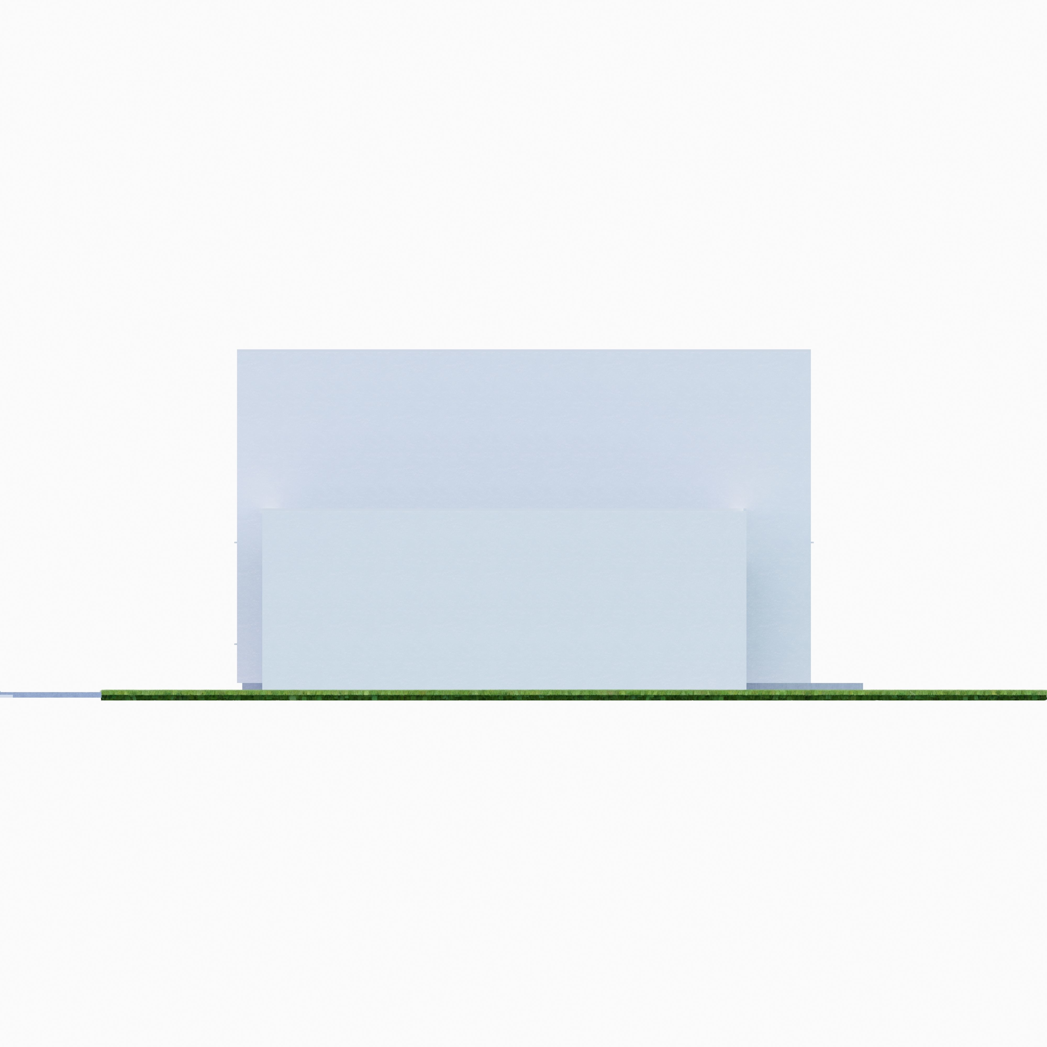 Family House 8 - Created with fully parametric Revit Families Low-poly 3D model_5