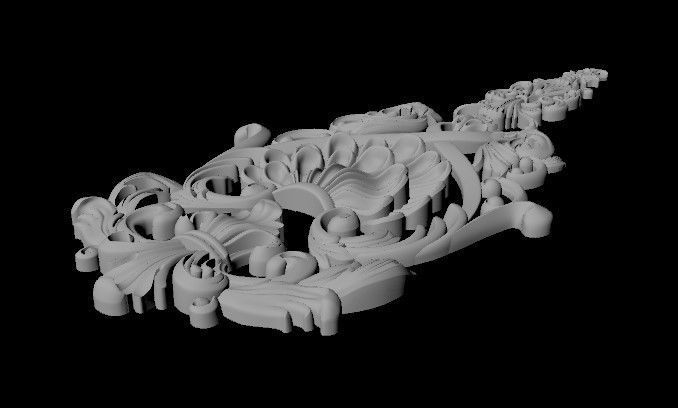 dekor ornament 3D model_2