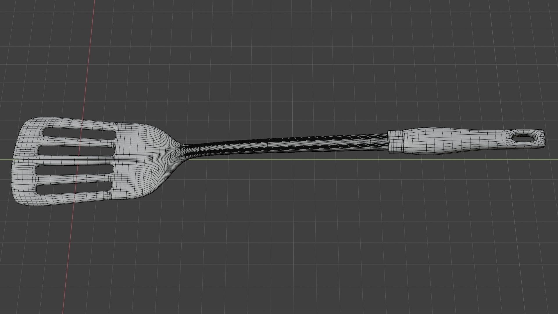 3D A Rusty Dirty Spatula 3D model_5