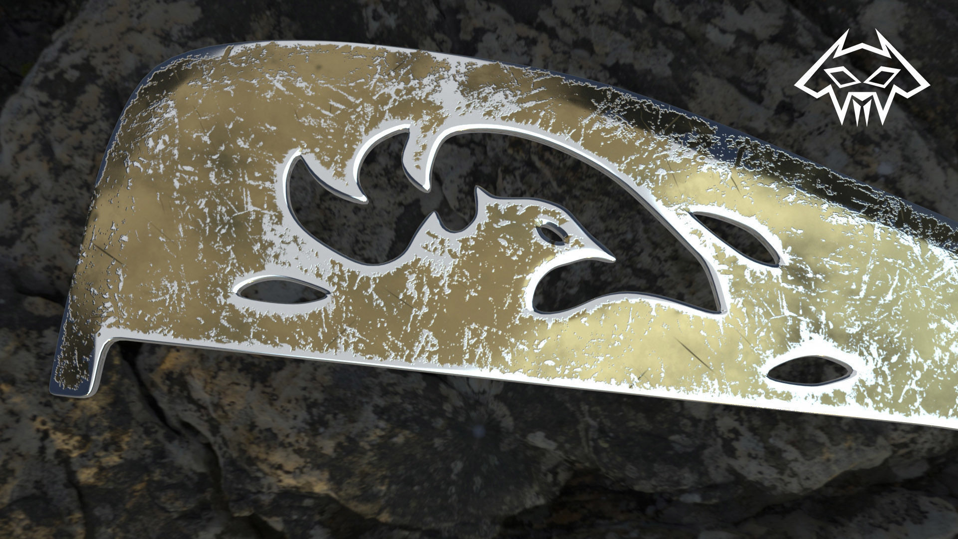 Weapon Series - African Sword Bundle 2 - Decorative Swords 3D model_7