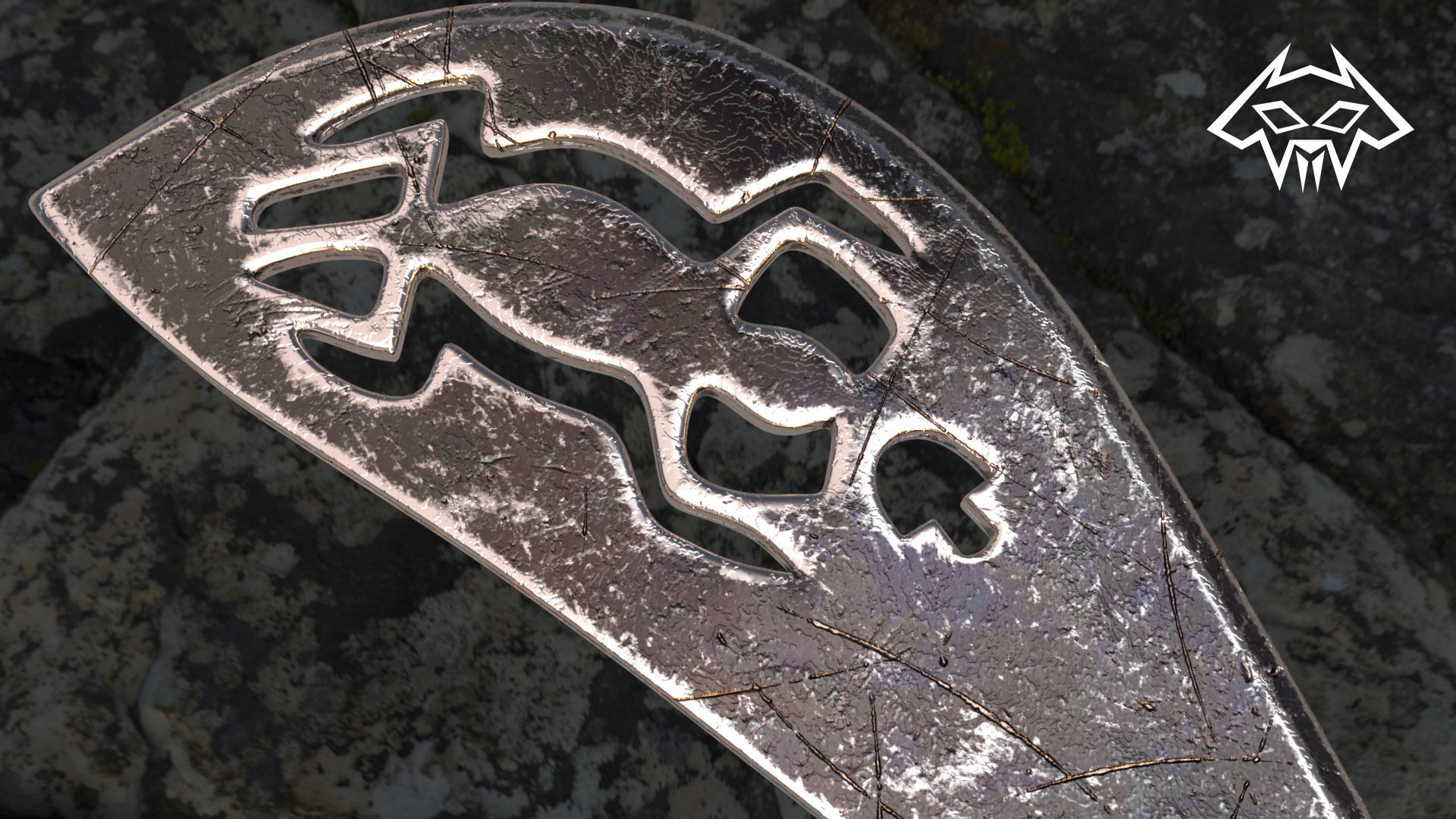 Weapon Series - African Sword Bundle 2 - Decorative Swords 3D model_4