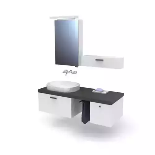 Modern Bathroom Vanity Set