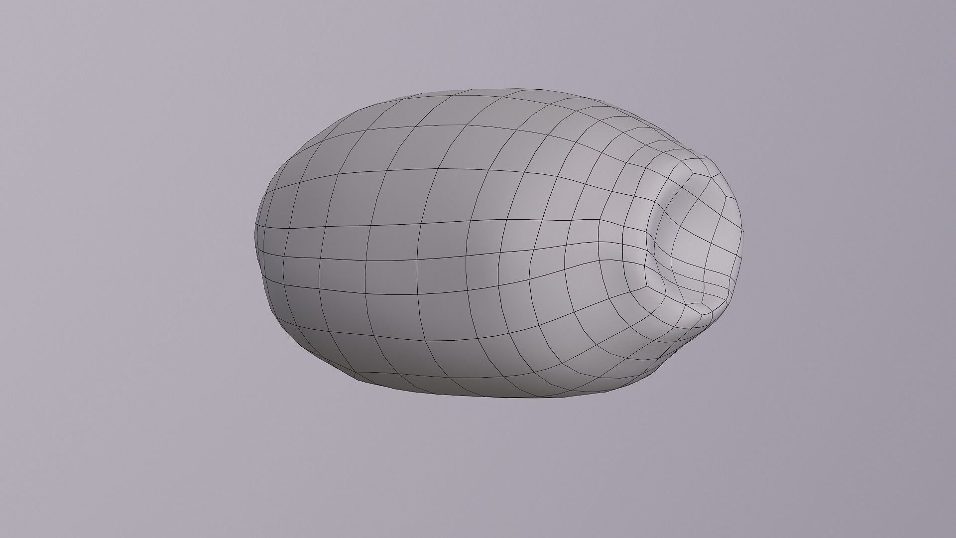 Prickly pear 01 Low-poly 3D model_12