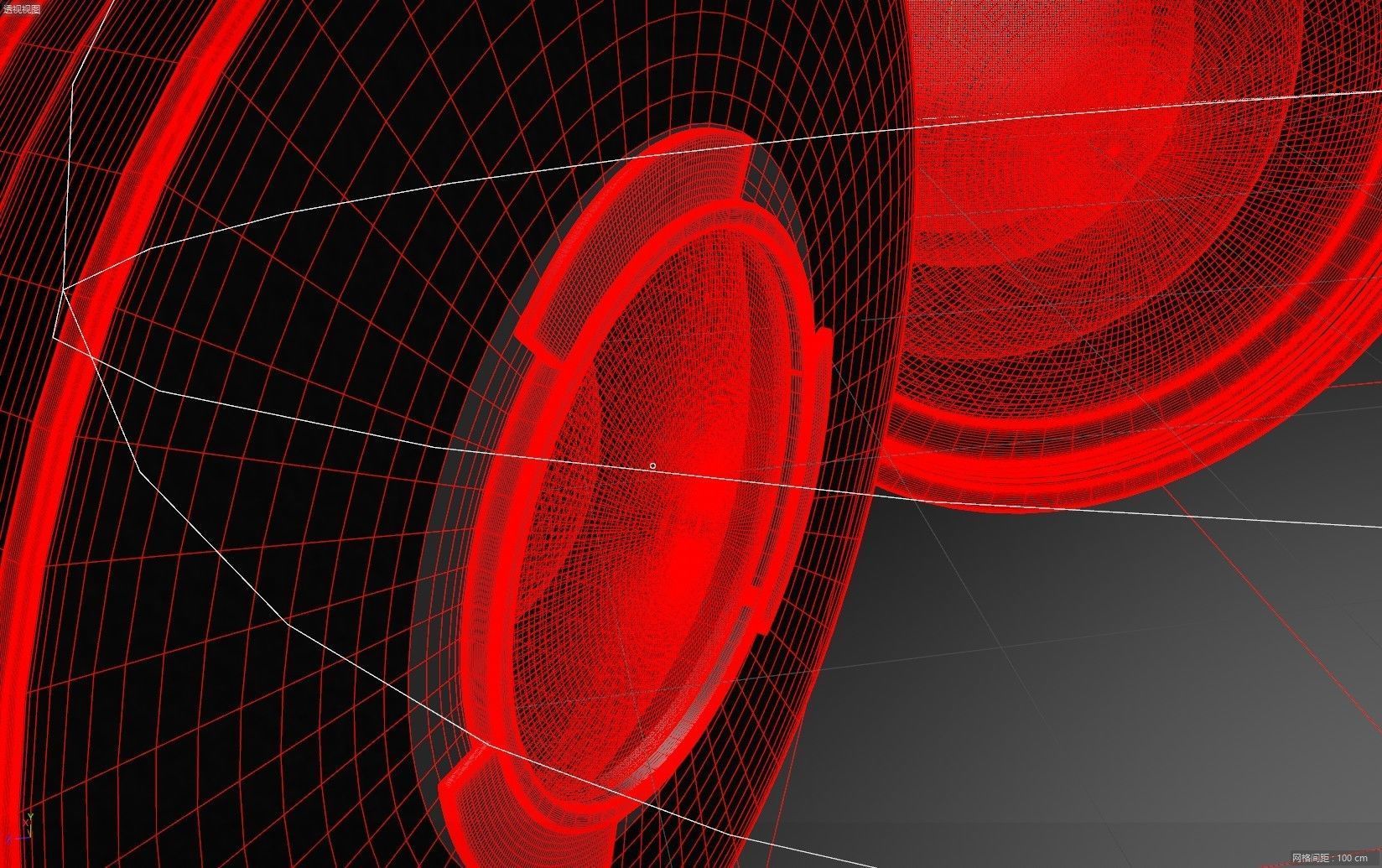 Canon 24-70 SLR camera lens 3D model_5