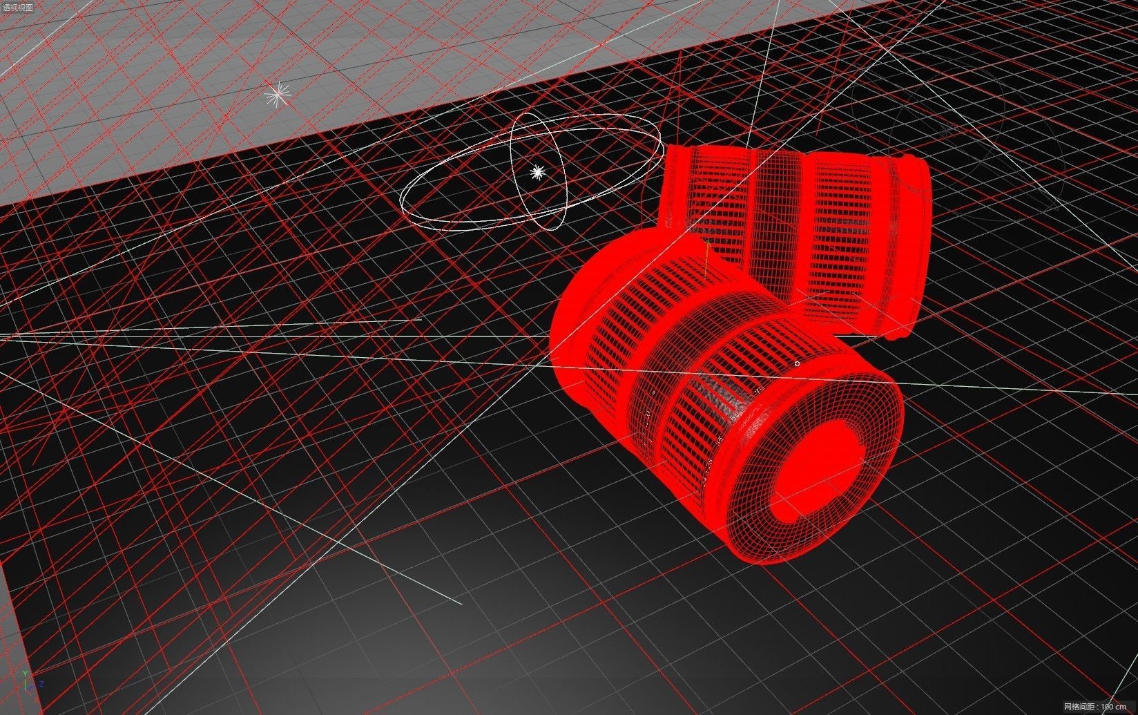 Canon 24-70 SLR camera lens 3D model_3