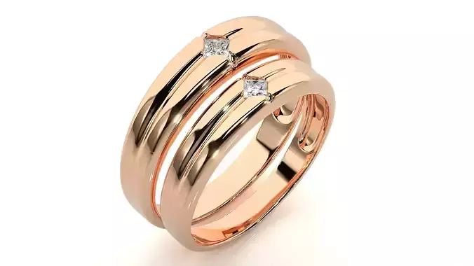 Band ring - 789ND-NI16 17