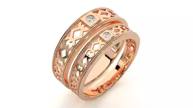 Band ring - 778ND-NI16 17