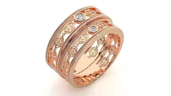 Band ring - 777ND-NI16 17