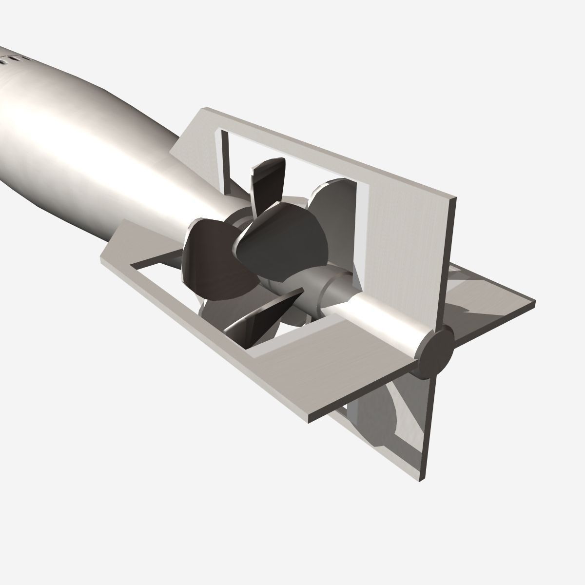 YU-1 Torpedo 3D model_4
