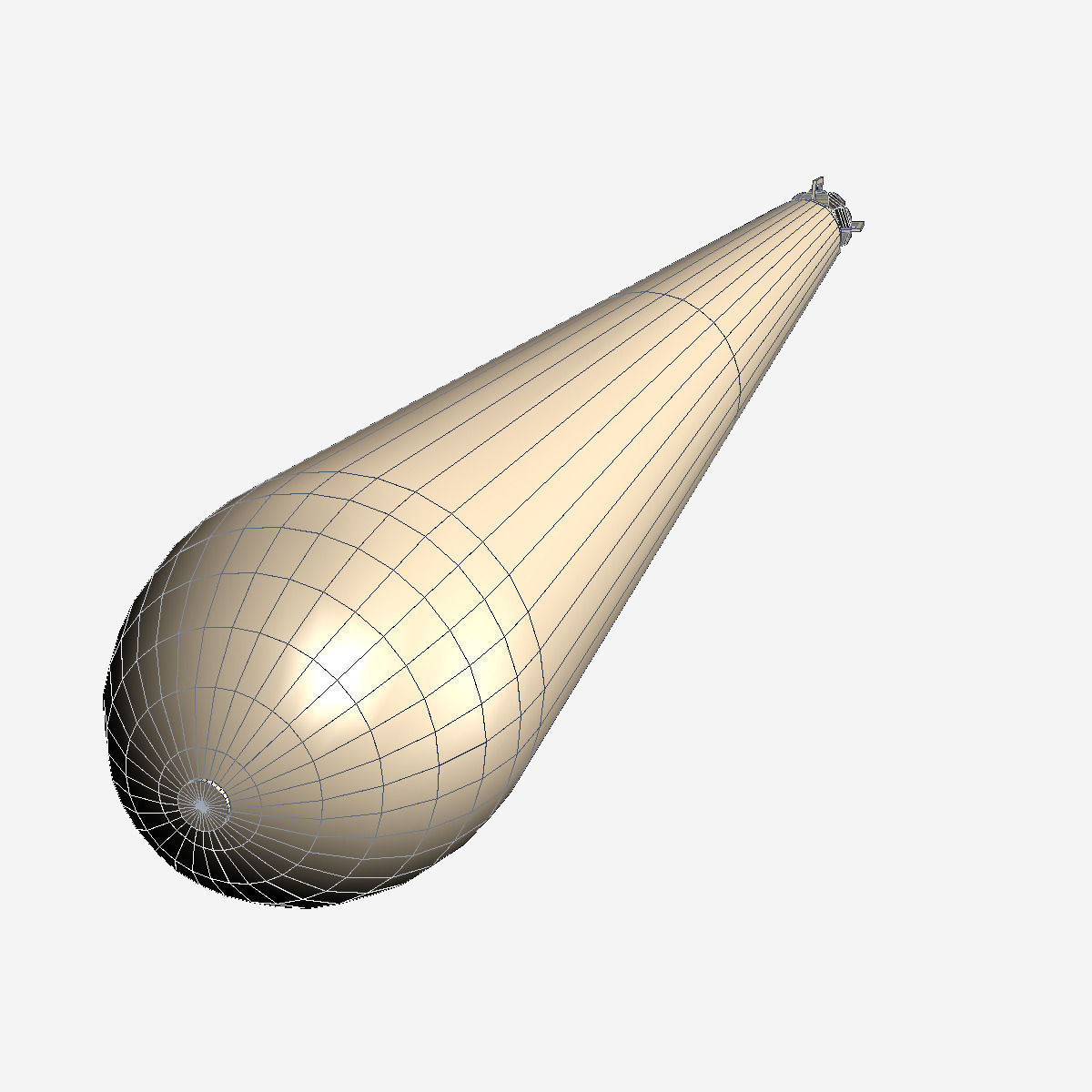 YU-1 Torpedo 3D model_7