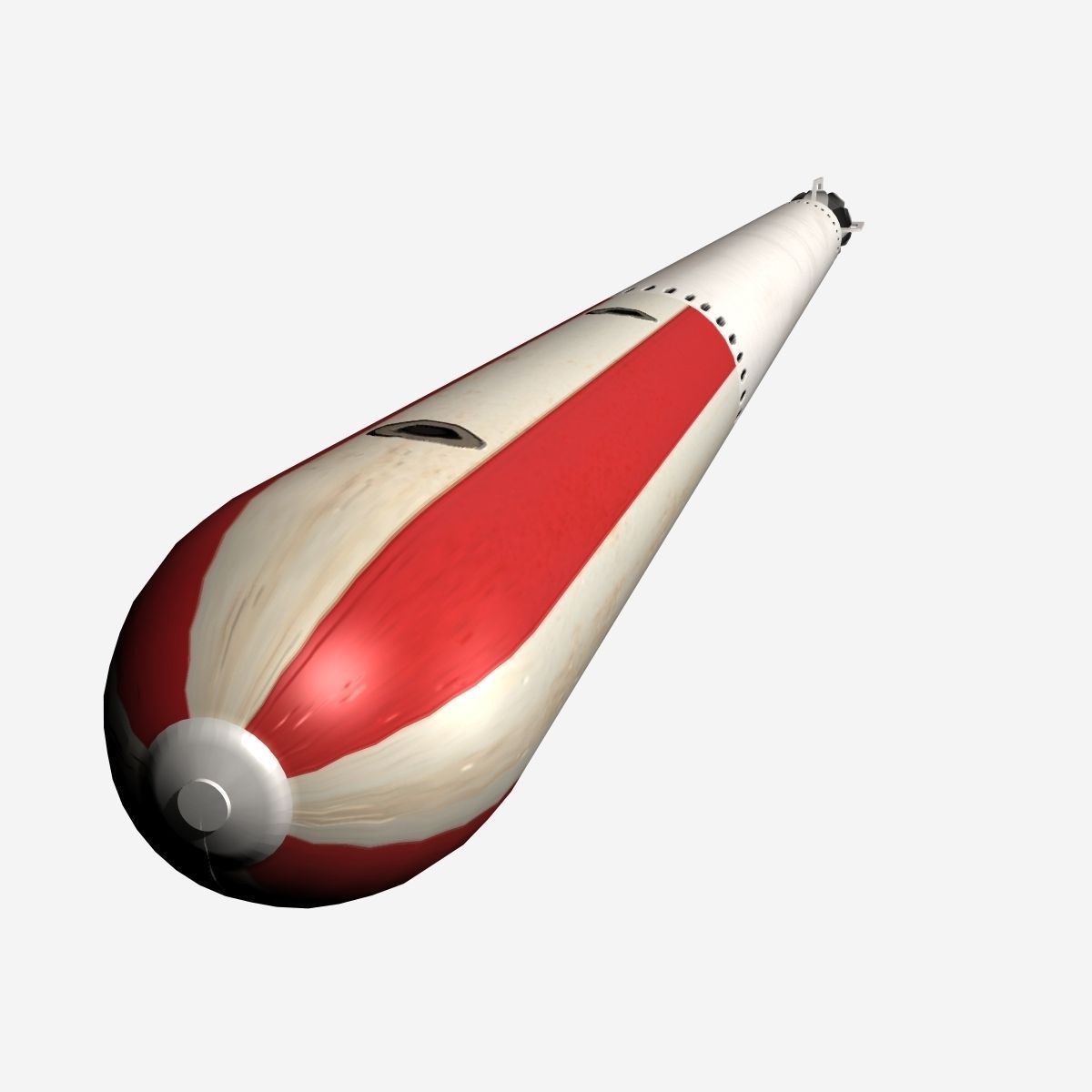 YU-1 Torpedo 3D model_1