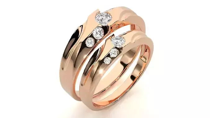 Band ring - 769ND-NI16 17