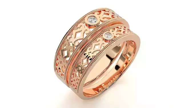 Band ring - 762ND-NI16 17