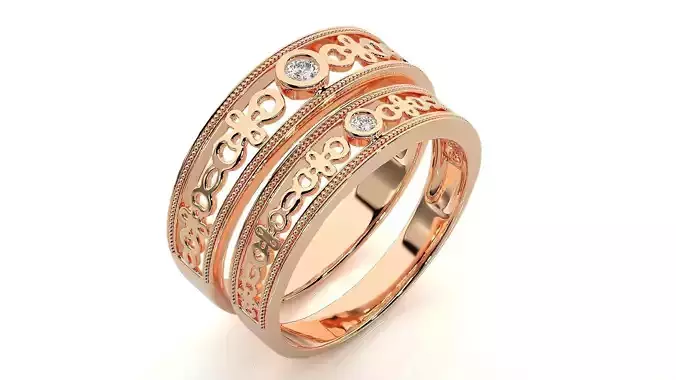 Band ring - 761ND-NI16 17