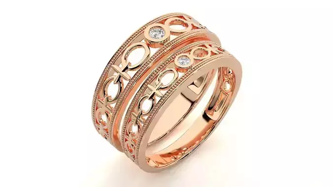 Band ring - 760ND-NI16 17