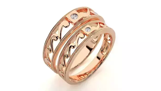 Band ring - 758ND-NI16 17