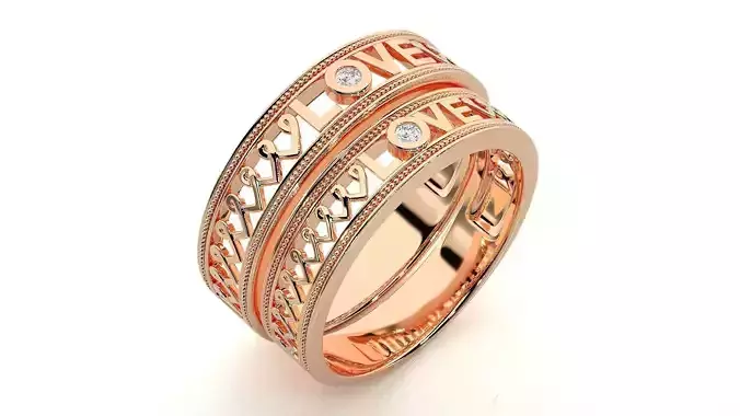 Band ring - 756ND-NI16 17