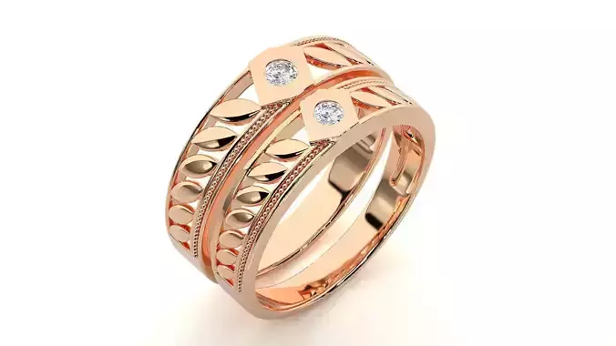 Band ring - 754ND-NI16 17