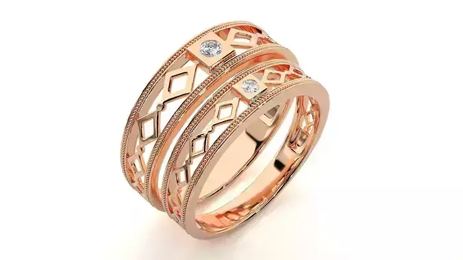 Band ring - 752ND-NI16 17