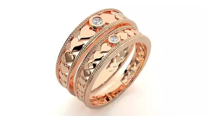 Band ring - 751ND-NI16 17