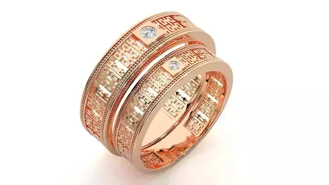 Band ring - 748ND-NI15 17