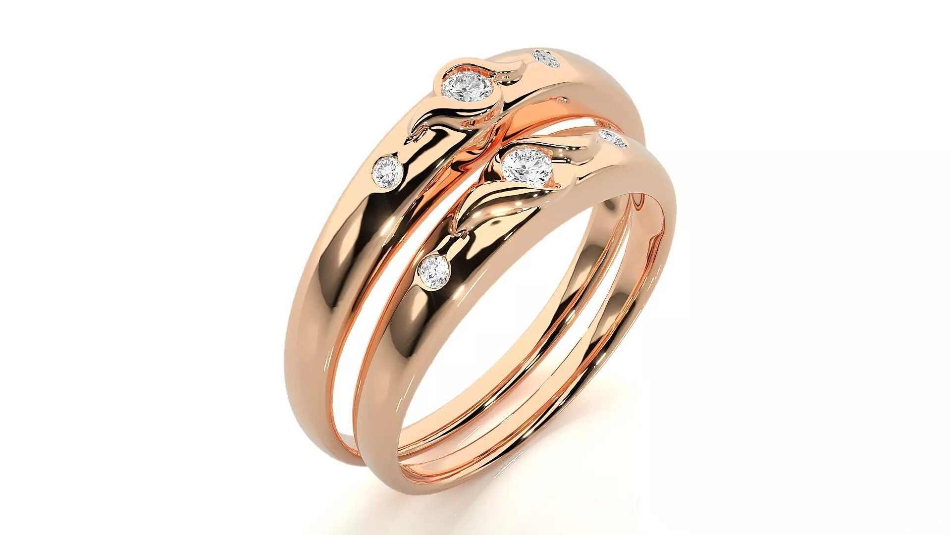 Band ring - 2 85 3D print model