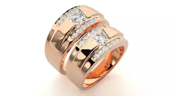 Band ring - 16-12 NHAN MS395 3D print model