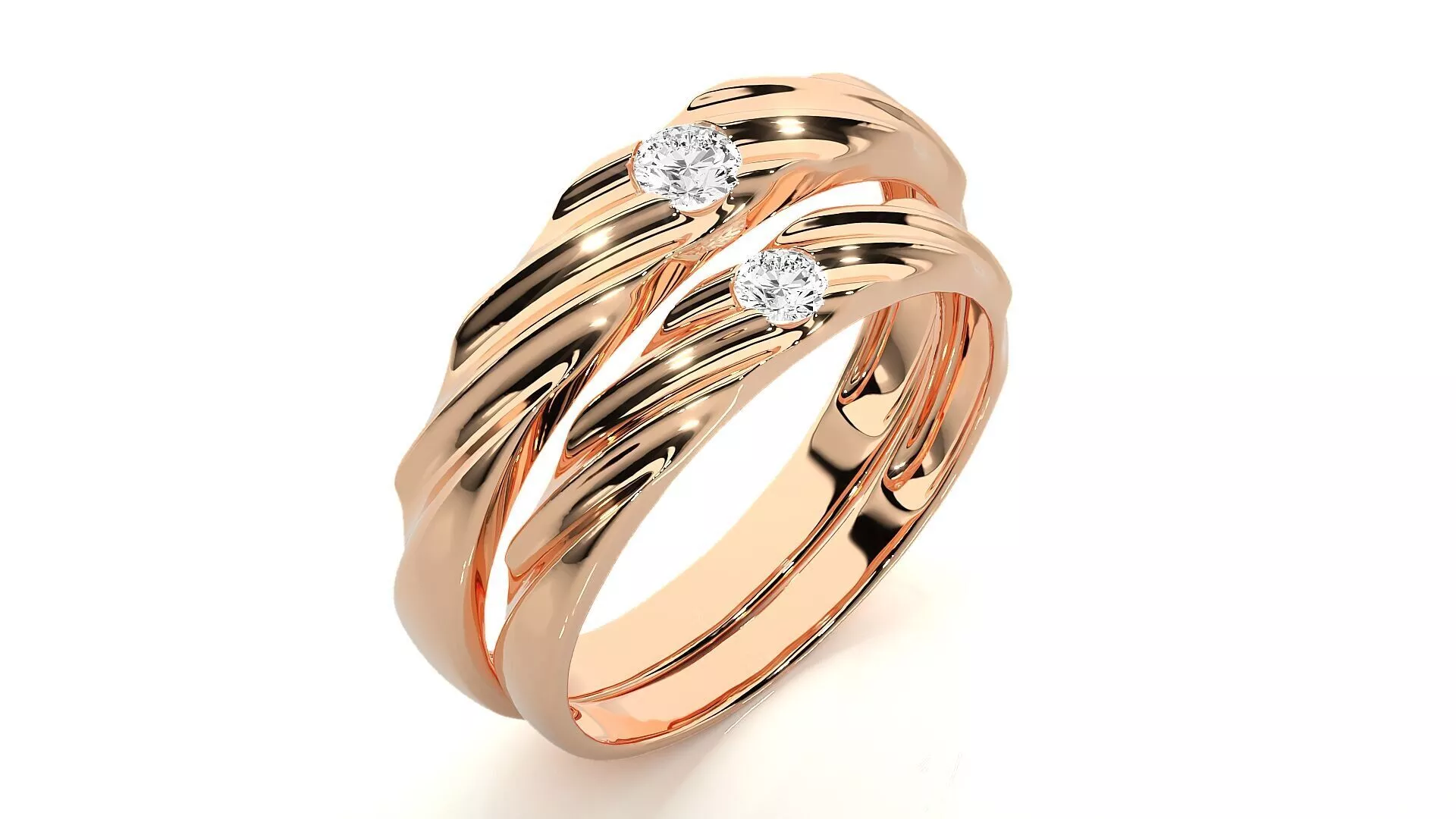 Band ring - 863ND 3D print model