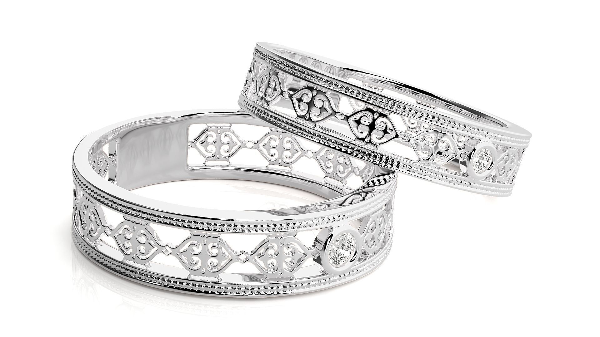 Band ring - 849ND-NI16 17 3D print model_5