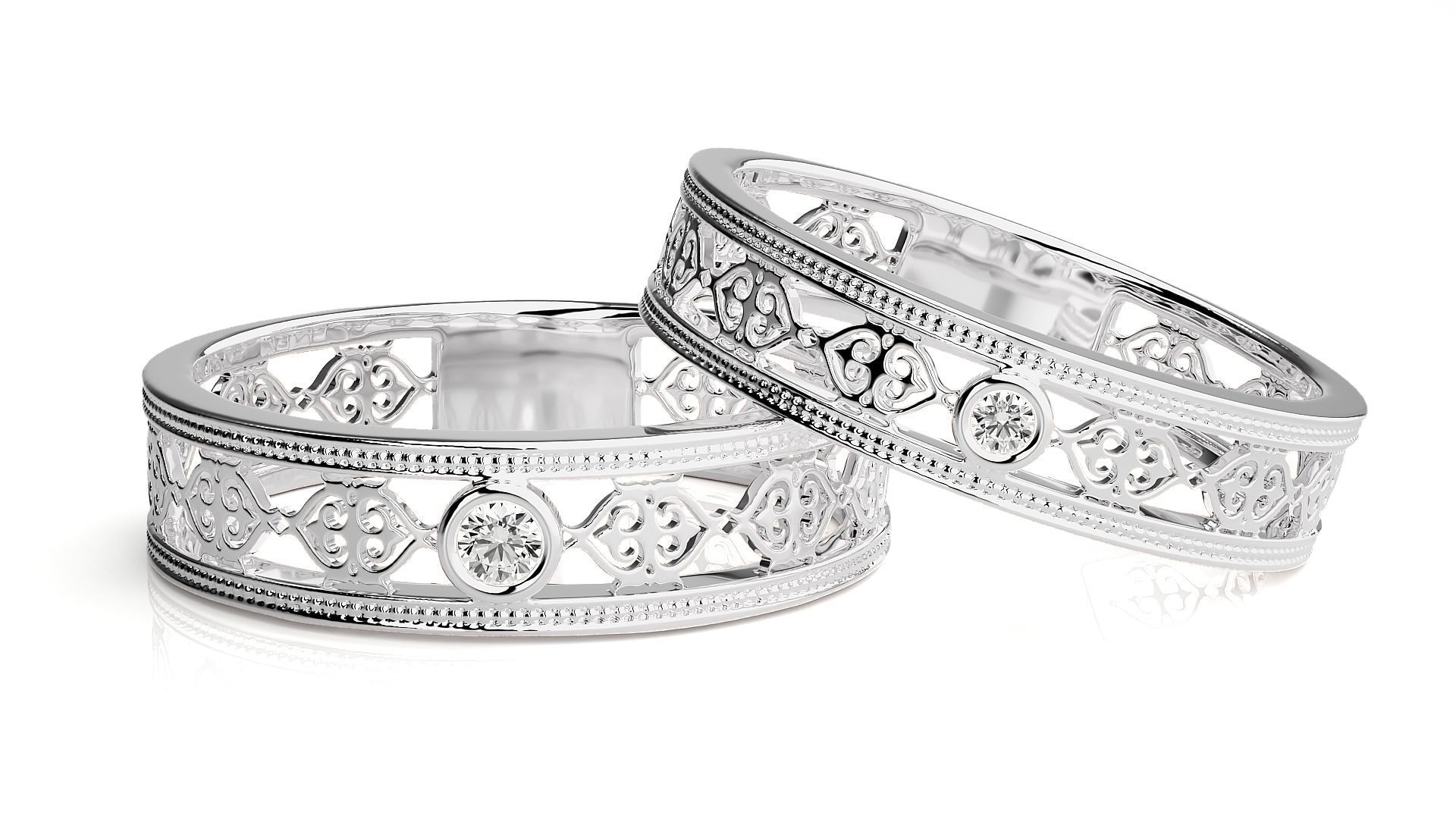 Band ring - 849ND-NI16 17 3D print model_4