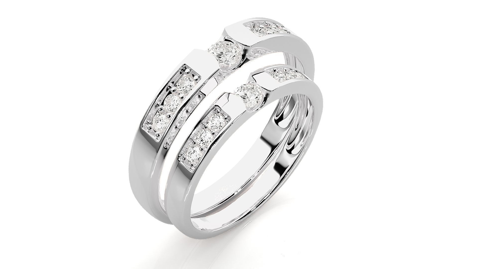 Band ring - 848ND-NI16 18 3D print model_7