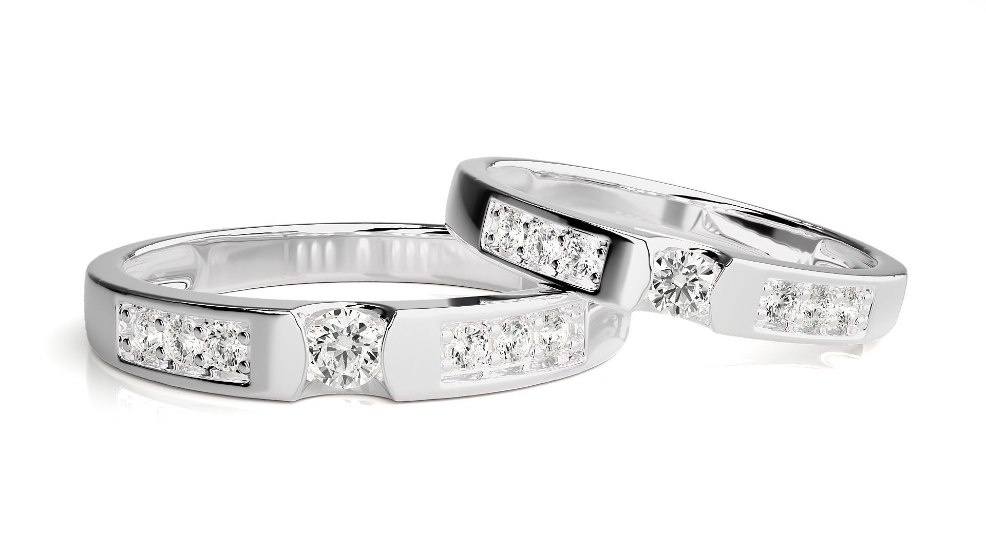 Band ring - 848ND-NI16 18 3D print model_4