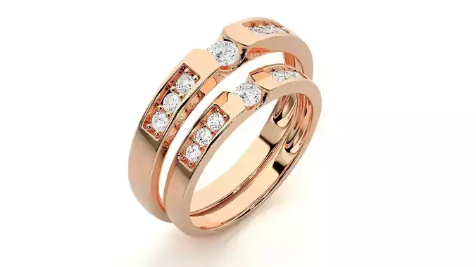 Band ring - 848ND-NI16 18