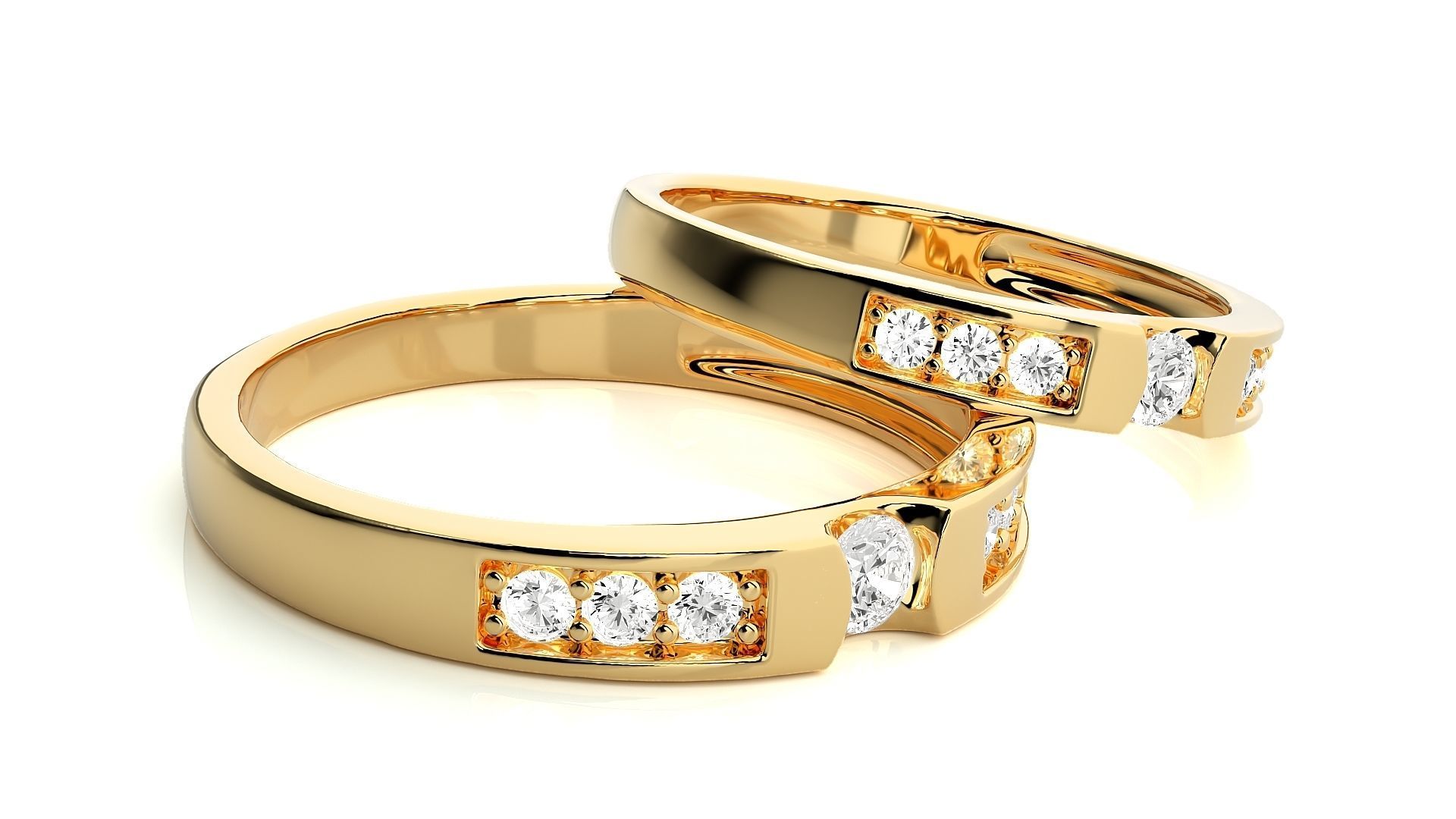 Band ring - 848ND-NI16 18 3D print model_9