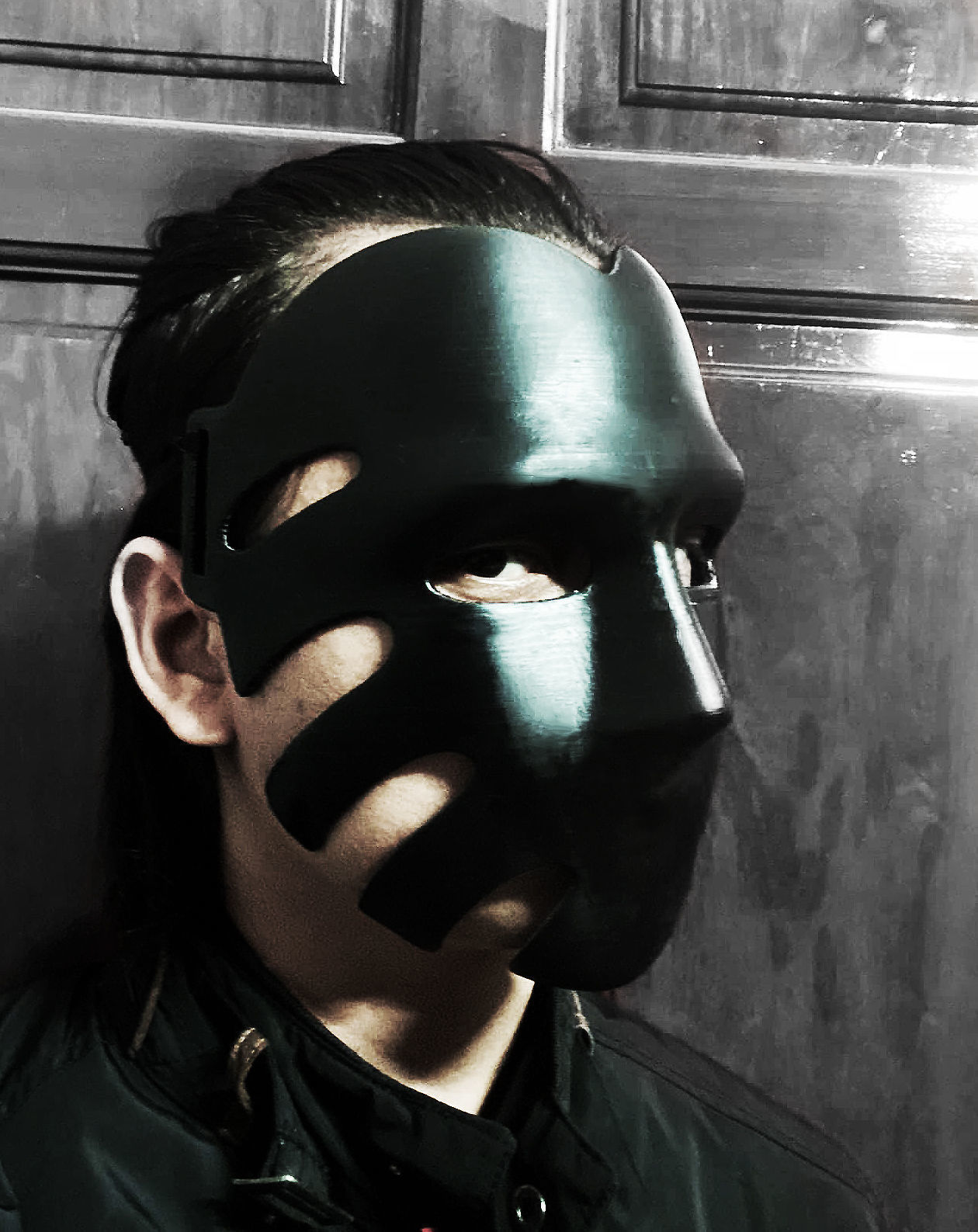 Squid Game Mask - The Waiter No29 Mask  3D print model_6