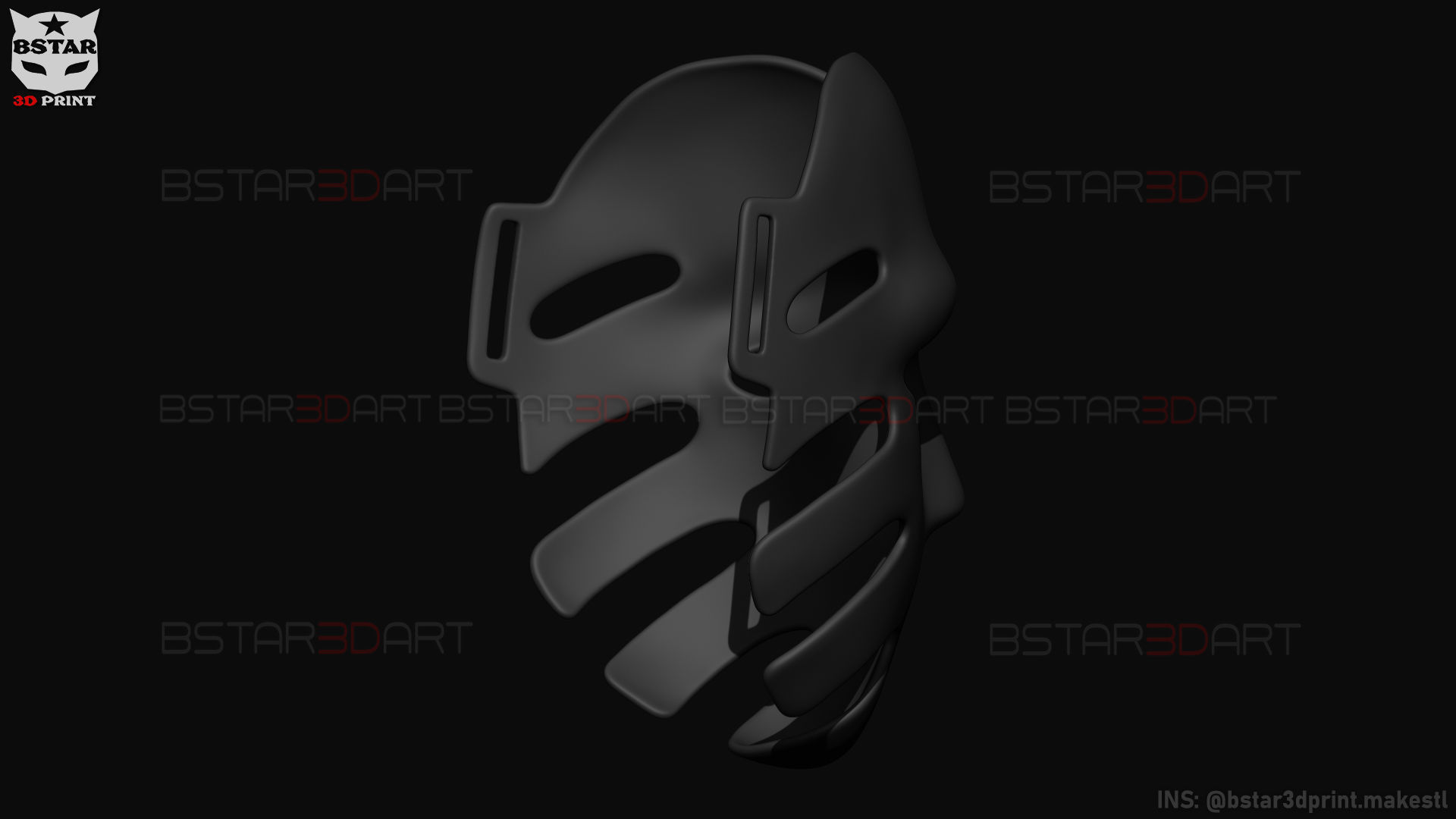 Squid Game Mask - The Waiter No29 Mask  3D print model_25