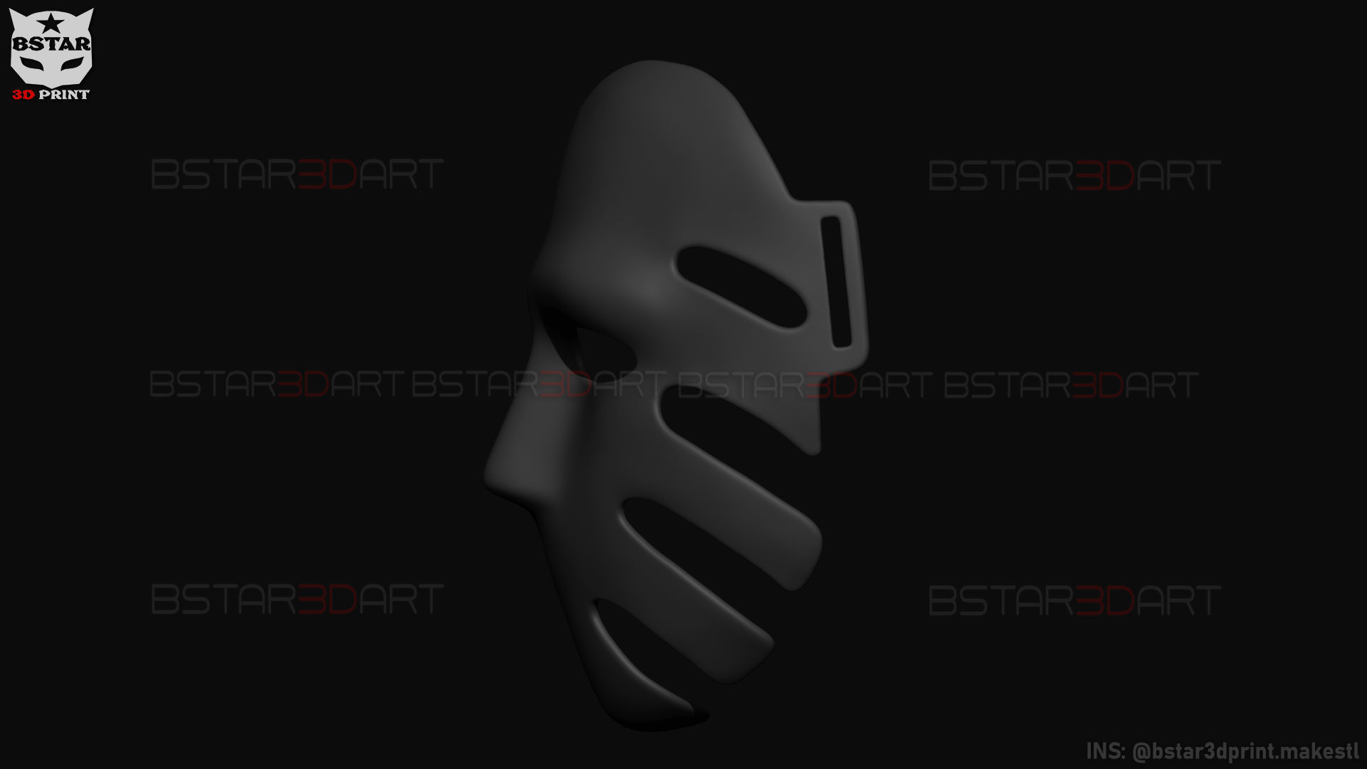 Squid Game Mask - The Waiter No29 Mask  3D print model_22